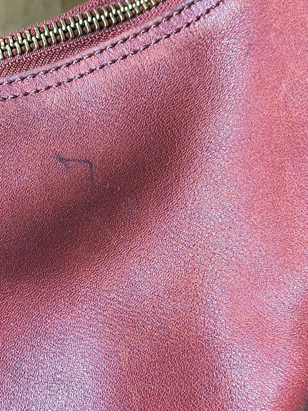 Vintage Coach Red Legacy West Hobo Bag 9823 - Picture 5 of 11